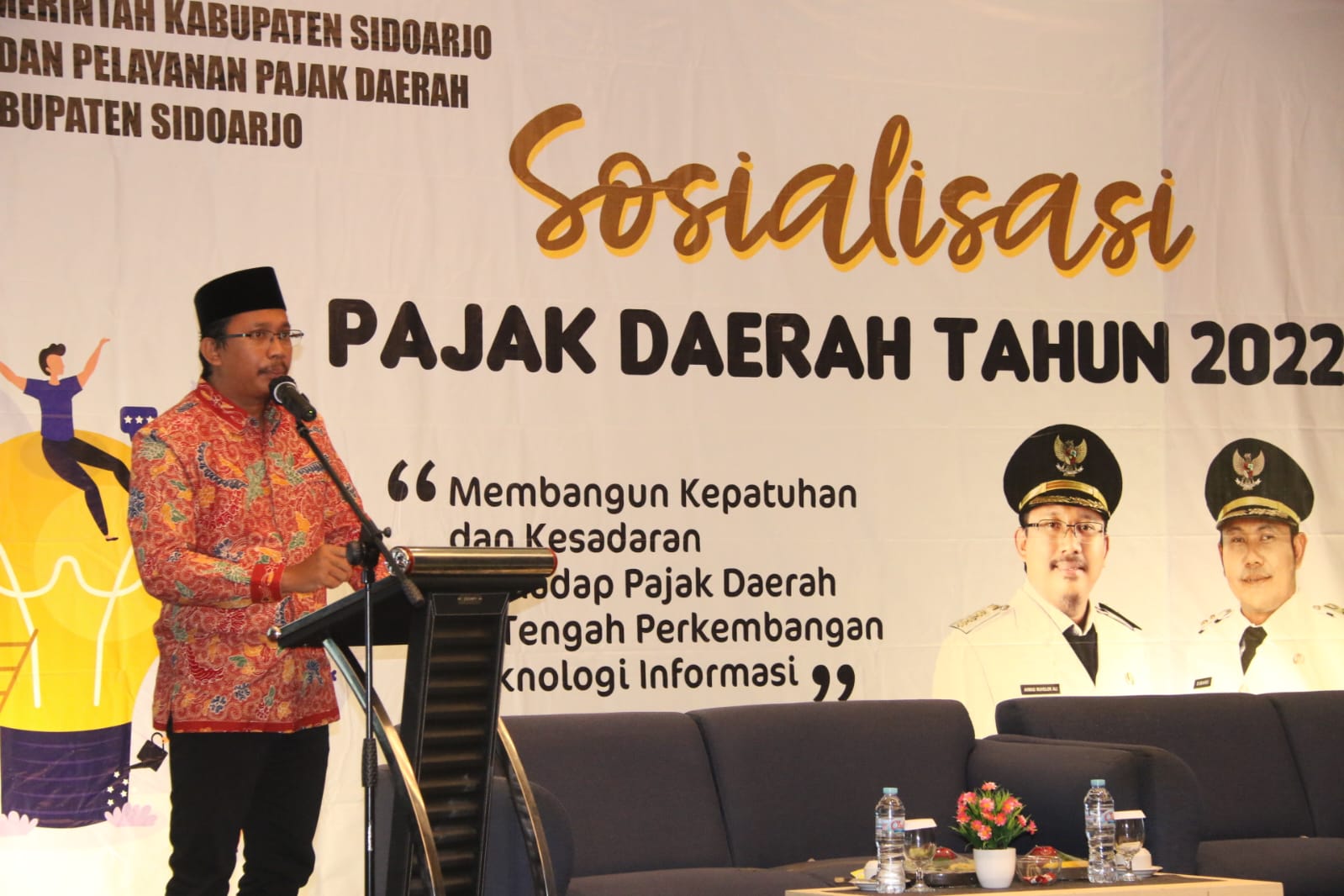 Komitmen Bebas Kkn Badan Pajak Sidoarjo Canangkan Zona Integritas