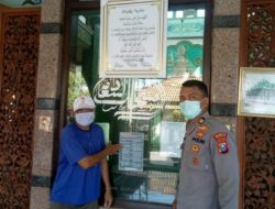 Satbinmas Polresra Sidoarjo Menghimbau Agar Masyarakat Tetap Tenang Dalam Beribadah Ramadan