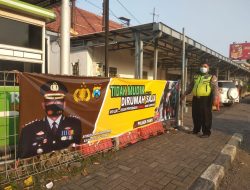 Mencegah Melonjaknya Covid – 19, Polresta Sidoarjo Sebar Himbauan Larangan Mudik