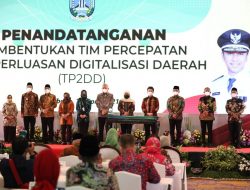 Bupati Sudoarjo Masuk Tim Percepatan Perluasan Digitalisasi Daerah (TP2DD), Transaksi Non Tunai Akan Diperluas