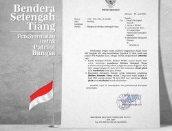 Duka KRI nanggala – 402, Bupati Sidoarjo Menginstruksikan Kibarkan Bendera Setengah Tiang dan Sholat Gaib