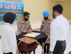 Anggota Satresnarkoba Lakukan Penandatangan Pakta Integritas