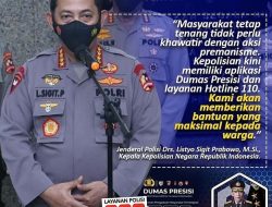 Layanan Polisi Tekan 110