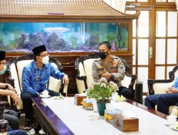 Kapolresta Sidoarjo Perkuat Sinergitas Dengan  Jajaran Forkopimda.