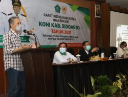 Sekda Sidoarjo, Minta KONI Sidoarjo Buat Program Yang Menarik, Jangan Progran Rutinitas