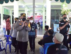 Kapolresta Sidoarjo Apresiasi Animo Masyarakat Adanya Gerai Vaksin Presisi