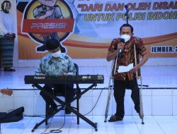 Peringati HUT Bhayangkara ke-75 Polres Jember Gandeng Para Disabilitas jadi Event Organizer