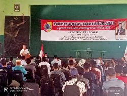 Masa Reses, Ardi Pujo Prabowo Anggota DPRD Jember Mengusung Tema Jember Bangkit Untuk Kembalikan Hak Hak Rakyat Disemua Bidang.