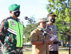 Apel Siaga Penanganan Covid-19 TNI Polri Bersinergi Bersama Pemerintah Daerah