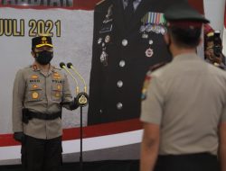 Sebanyak 2.165 Personel Polda Jatim Mendapatkan Kenaikan Pangkat