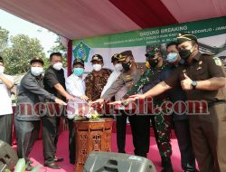 Ground Breaking RSUD Krian Sidoarjo Barat, Bupati Targetkan Selesai Akhir Tahun 2021