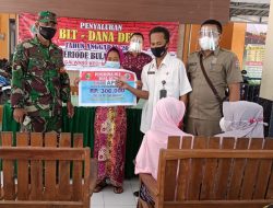 Pembagian BLT DD Desa Tegalwaru Kec. Mayang Kab. Jember