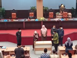 DPRD Kabupaten Mojokerto Rapat Paripurna Pengesahan Pertanggung Jawaban APBD Tahun 2020