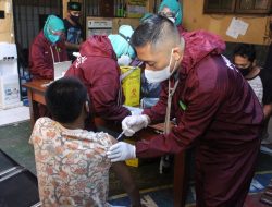 Hari Ini, 145 Tahanan Polres Jember Divaksinasi