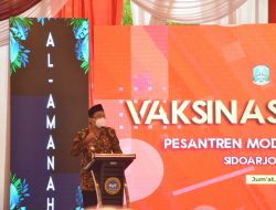 Sidoarjo Dukung Target Vaksinasi 70% Jawa Timur