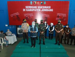 Forkopimda Jatim Cek Vaksinasi di Jombang guna Wujudkan Herd Immunity