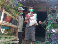 Koramil 0824/08 mayang, Jember Berbagi Baksos