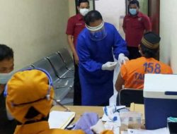 Polresta Sidoarjo Lakukan 40 Narapidana Disuntik Vasinasi Covid-19