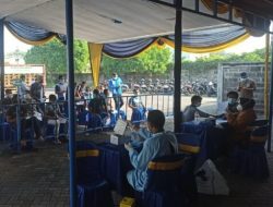 Polresta Sidoarjo Layani Vaksin Warga Wonoayu Serta Warga Gedangan di Gerai Vaksin Presisi