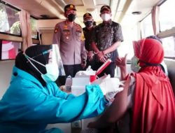 Masyarakat Merasa Bangga Dengan Adanya Gerai Vaksinasi Mobile Presisi Polresta Sidoarjo