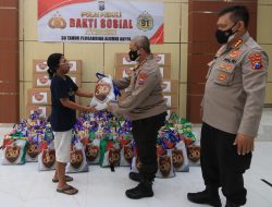 Akpol 91 Bhara Daksa Gelar Baksos pada Masyarakat Terdampak Pandemi Covid-19