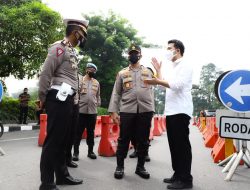 Hari Pertama PPKM Darurat: Emil dan Eri Kompak Soal Penyekatan di Bundaran Waru