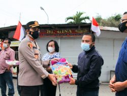 BPC PHRI Kab.Magetan Apresiasi Polres Magetan Yang Peduli Masyarakat Terdampak PPKM