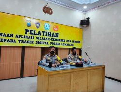 Kapolres Lumajang Berikan Pelatihan Bhabinkamtibmas Penggunaan Aplikasi Silacak dan InaRISK