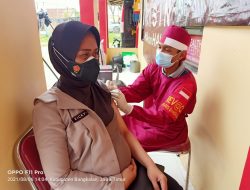 Vaksin Covid-19 Aman Saat Hamil, Polwan Polres Bangkalan Ajak Ibu Hamil Segera Vaksin