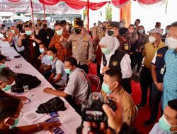 Forkopimda Genjot Serbuan Vaksinasi di Jatim