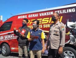 Kapolrestabes Surabaya: Mobil Vaksin Keliling Targetkan 3000 Ribu Dosis Vaksin Covid-19 Perhari