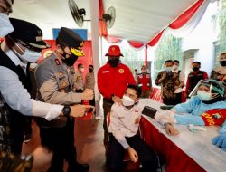 Kapolda Jatim saat cek Vaksinasi: Saya Bangga Jadi Alumni SMPN 1 Surabaya