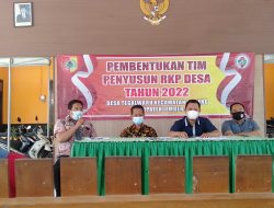 Tegalwaru Rembug Desa  Pembentukan penyusunan RKP 2022