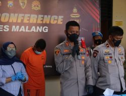 Polres Malang Ringkus 2 Pelaku Pencurian Besi Rel Kereta Api