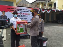 Polres Jember Percepat pendistribusian Sarana dan Prasarana Program Kampung Tangguh Semeru