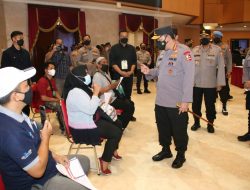 Kapolri Ajak Semua Angkatan Akpol Mempercepat Vaksinasi