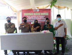 Polres Mojokerto Hibahkan 150 Peti Jenazah Untuk RS Rujukan Covid-19