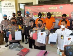 Polresta Banyuwangi Bongkar Pembuatan Tes Rapid Antigen Palsu