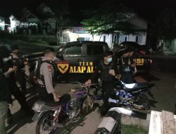 8 Unit Kendaraan Roda Dua Diamankan Team Alap-Alap Samapta Polres Jember