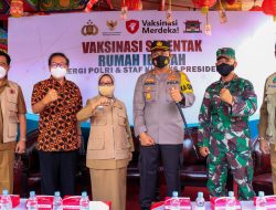 Vaksinasi Nasional, Polres Jombang Sasar Rumah Ibadah
