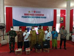 Forkopimda Jember Ikuti Vidcon Vaksin Merdeka Serentak Di Pesantren Raudlatus Syabab Sukowono