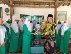 Masduki FPKB DPRD Jatim Lakukan Gotong Royong dalam Penguatan Kader NU.