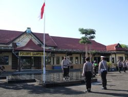 AKBP Abdul Hafidz S.IK, M.Si Pimpin Apel Gelar Pasukan Operasi Patuh Semeru 2021 Polres Sampang