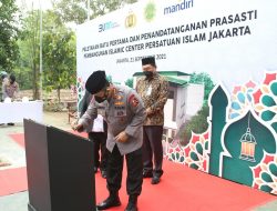 Hadiri Peletakan Batu Pertama Islamic Center PERSIS, Kapolri Yakin Hasilkan SDM Berkualitas