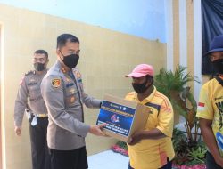 HUT Satlantas ke 66, Polres Jember Berikan Vaksin untuk Tuna Wisma