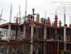 Pekerjaan Pembangunan Konstruksi Asrama MAN 1 Diduga Abaikan K3