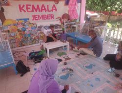 Komunitas Pencinta Lingkungan dan Peminat Budidaya Ikan Geruduk Taman Bhayangkari Polres Jember