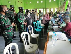 Masuk Lima Daerah Terendah Capaian Vaksinasi, Pangdam V/Brawijaya Lakukan Kunker ke Kabupaten Situbondo