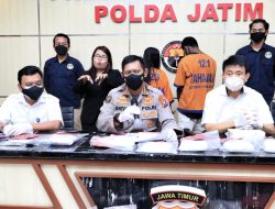 Pasangan Kekasih, Pengedar Sabu Jaringan Malaysia Diringkus Polda Jatim