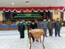 Raperda PAPBD tahun 2021 Akhirnya Disetujui Menjadi Perda